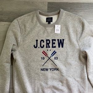 NWT JCREW Ore Pullover Men’s Medium Sweatshirt